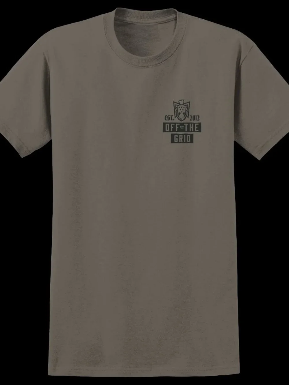 Off The Grid Surplus Soaring Eagle Tee - Praire Dust